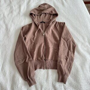 LOVE TREE knitted zip up S